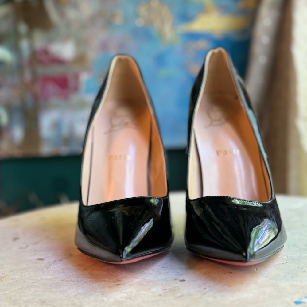 Christian Louboutin high heels, red bottoms size 40 - Picture 4 of 9